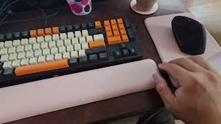 Ergonomic Keyboard Wrist Rest [upl. by Idihsar]