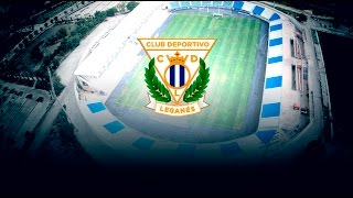 ⚪️🔵 🎵 Himno histórico del CD Leganés [upl. by Hisbe55]