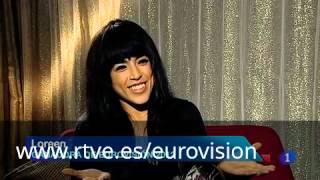 Loreen ganadora de Eurovisión visita Madrid [upl. by Hirsch]