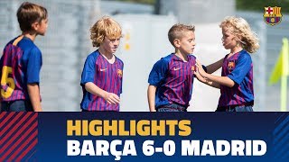 HIGHLIGHTS Barça U10 A 60 Real Madrid [upl. by Leirua]