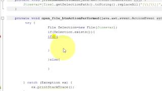 Java prog132 How to open a file with JTree structure in Netbeans Java [upl. by Nnarual]