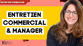 Entretien commercial et responsable commercial questions à préparer [upl. by Sellers475]