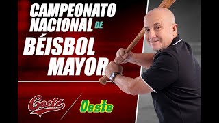 EN VIVO  BÉISBOL MAYOR 2024  Coclé vs Panamá Oeste  Serie regular [upl. by Iniretake165]