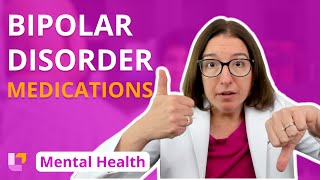 Bipolar Disorder Medications Therapies  Psychiatric Mental Health  LevelUpRN [upl. by Graaf725]