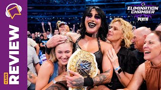 Mamis ALWAYS On Top  WWE Elimination Chamber 2024 Review [upl. by Zeculon]