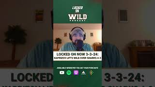 Locked on NOW 3324 Kirill Kaprizov Hat Trick Lifts Wild over Sharks 43 mnwild wildhockey [upl. by Locklin]