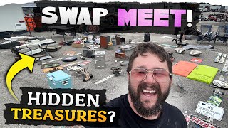 MASSIVE SWAP MEET Can we find any good parts we need [upl. by Carrick]