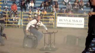 2010 Calgary Police Rodeo Cowboy Bull Poker [upl. by Ettennyl9]