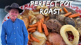 This Easy Dutch Oven Pot Roast is the Perfect Family Sunday Dinner [upl. by Aihsema]