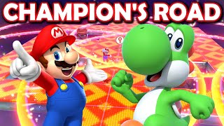 2Player Champions Road is CRAZY Super Yoshi 3D World  BRO AND SIS [upl. by Adnoryt45]