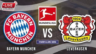 🔴Bayern Munchen vs Leverkusen  Bundesliga  LIVE STREAMING 2024 [upl. by Anirb]