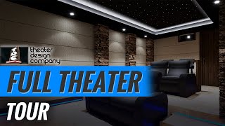 Home Theater Build  Audiocontrol Klipsch Fabric Walls Star Ceiling and LED Lighting [upl. by Fredella435]