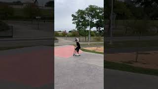 Trottinette skatepark trottinettefreestyle [upl. by Peder]