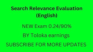 Search Relevance Evaluation English NEW EXAM 02490 [upl. by Xuerd604]