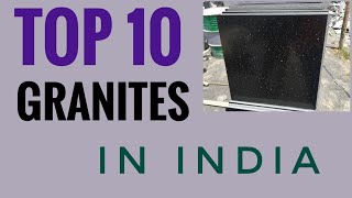 Indian Granite Colours  10 Type Of Best Granite Colours From India To Buy At Best Price [upl. by Ebbie]