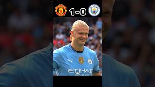 Man City vs Manchester United 🥶🔥 Penalty shootout Community Shield Final shorts football youtube [upl. by Tenn]