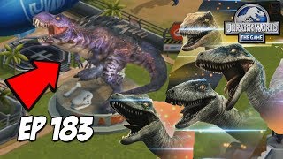 RAPTORES DE JURASSIC WORLD  LA VENGANZA 😈😈😈  JurassicWorld El Juego 183 HD [upl. by Gui]