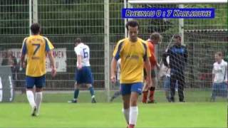 Rheinau vs KSC  1Halbzeit  Zusammenfassung ALLE TORE [upl. by Mecke845]