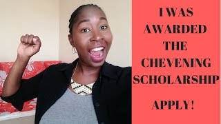 I WAS AWARDED THE CHEVENING SCHOLARSHIP WHY YOU SHOULD APPLY [upl. by Tik]