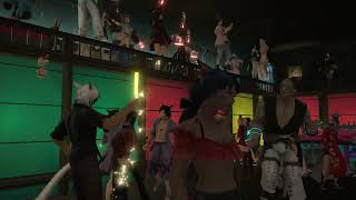 FFXIV Clubbing DDE 2 Year Anniversary and End of the World w DJQuade  Lights [upl. by Narf]