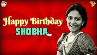 Happy Birthday Shobha Mam  பிறப்பும் சிறப்பும்  APN Films [upl. by Lilac54]