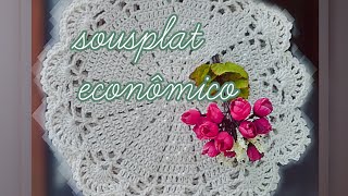 sousplat econômicomodelodesousplatemcroche [upl. by Rattan]