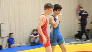 Wrestling  Ringen MDM 2024 in Jena Jugend B U14 57 kg Murat  Salamov Finale 1  2 [upl. by Ztnaj]