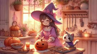 Halloween Lofi Mix chill lo fi hip hop beats binaural beats [upl. by Britney]