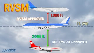 Understanding RVSM in 4 minutes  What is RVSM  Aircraft Requirements amp General Requirements [upl. by Neal]