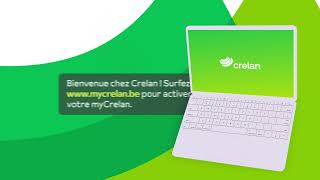 Enregistrer myCrelan homebanking avec le digipass [upl. by Nnyledam]