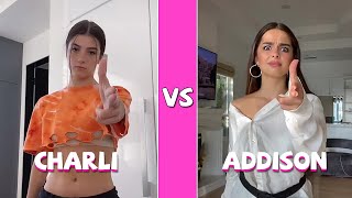 Charli D’amelio Vs Addison Rae TikTok Dances Compilation Rewind 2020 Part 4 [upl. by Strader212]