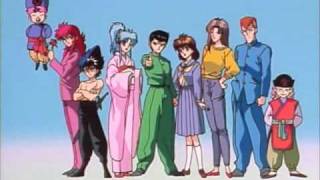 Yu Yu Hakusho Opening 1 in Japanese [upl. by Nwahsit]