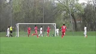 Jonathan Gomez DC U15 soccer FC Dallas 3 vs Dragons Kashiwa 1 032518 Richardson TX [upl. by Rhona]