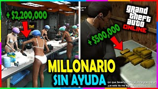 10 Mejores Formas de HACER Dinero SOLO en GTA 5 Online 2024  Guía para JUGADORES SOLITARIOS🐺 [upl. by Anthe38]