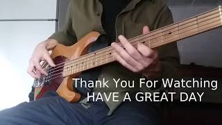 96 degrees In The Shade  Third World  Bass Guitar Playalong [upl. by Yelhak]