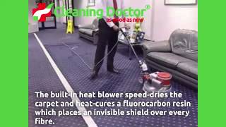 Cleaning Doctor  Dry Fusion  LowMoisture Carpet Cleaning [upl. by Bronez464]