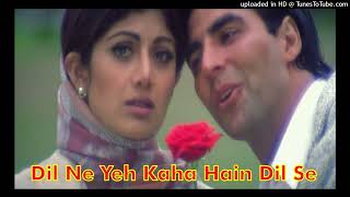 Dil Ne Yeh Kaha Hain Dil Se HD VIDEO SONG Akshay Suniel Shilpa Dhadkan HindiRomanticSong [upl. by Dianuj]