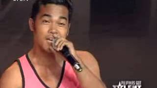 ABE VELASCO of PILIPINAS GOT TALENT 4 [upl. by Alleuqram824]