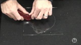 Cutting Glass Circles [upl. by Hinman]