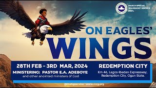 RCCG MARCH 2024 SPECIAL HOLY GHOST SERVICE [upl. by Nosydam159]