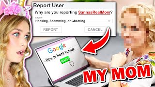 I REPORTED My MOM On Roblox Because Of This [upl. by Artur]