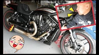 My Harley Davidson VRod Nightrod Special  Parts Install [upl. by Brott699]