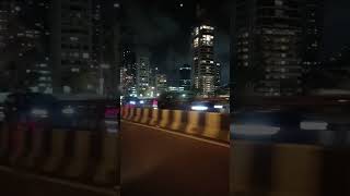 Bandra Worli Sea Link  Cable Bridge  Night Drive  Mumbai Bombay Tourist Spot  Buildings New York [upl. by Yahiya]