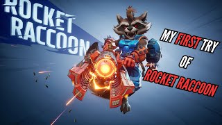 MARVEL RIVALS  I PLAYED AS ROCKET RACCOON FOR THE FIRST TIME [upl. by Carolus]