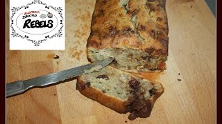 Veganes Bananenbrot schnell und einfach Zubereitet  Veganes Rezept [upl. by Lertnek871]