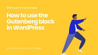 How to use the Tripetto Gutenberg block in the WordPress Gutenberg editor [upl. by Straub732]