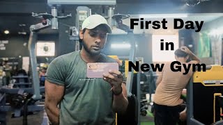 First Day in New GYM  After Long Time Gone To GYM 🔥 [upl. by Stevie]