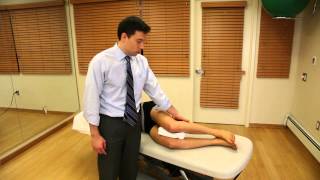 Patellar Mobilization Sidelying Medial Patellar Glide [upl. by Whitford]