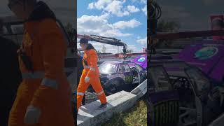 Cresta встретилась с бетонными блоками😭 automobile drift drifting carvilleracing дрифт cresta [upl. by Yelsnit]