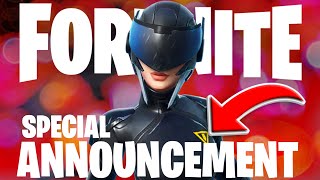 🔴 FORTNITE LIVE PLAYING WITH VIEWERS  SPECIAL ANNOUNCEMENT [upl. by Swanhilda]